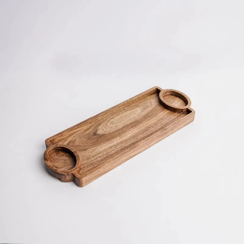 Acacia Wood Datona Platter | 15 x 6 inches