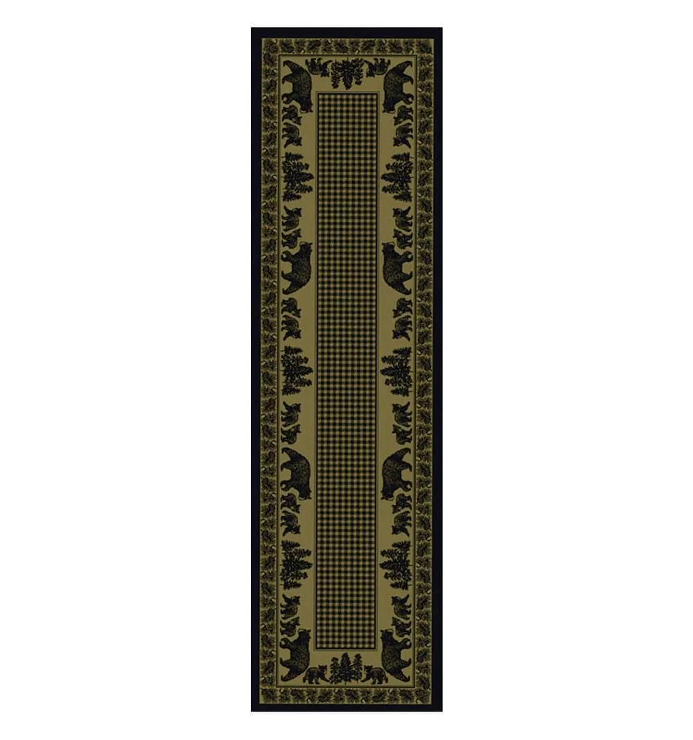 Bear Family Area Rugs - 3 Colors