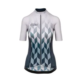 Bioracer Vesper Womens Cycling Jersey (Harlequeen Navy)