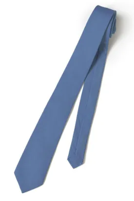 Blue Linen Necktie