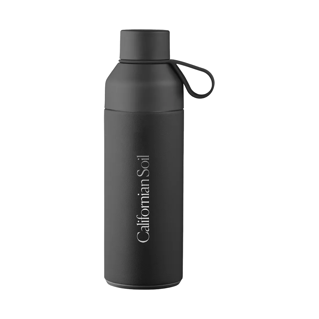 Californian Soil Ocean Bottle (Obsidian Black)