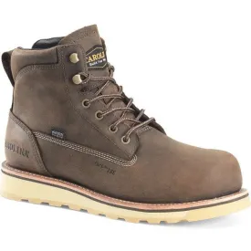 Sure, heres an optimized product title with modifiers:

Carolina Mens 6-Inch Waterproof Carbon Comp Toe Work Boot - Brown (Model CA7572)