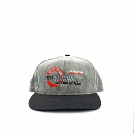 CASE IH East Moline Plant Rotary Technology Dad Baseball Hat, Gray - OSFA