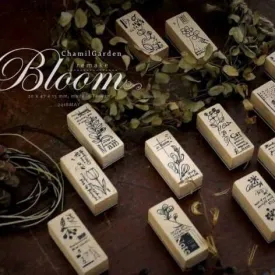 Chamil Garden Rubber Stamp Collection Vol.1- Bloom