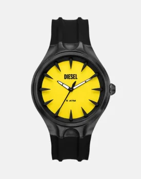 Diesel Streamline Black Silicone Watch