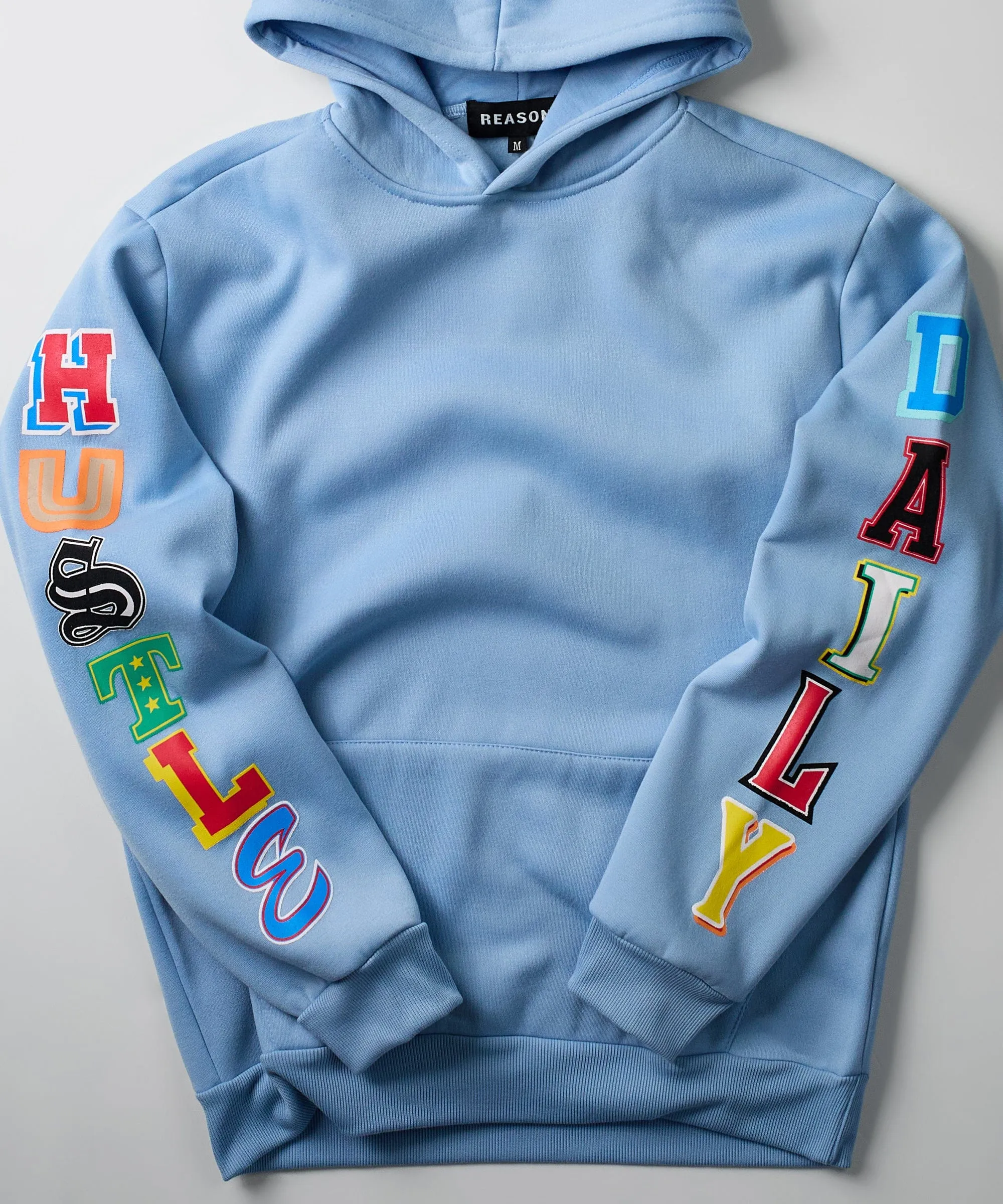 Hustle Daily Hoodie - Light Blue