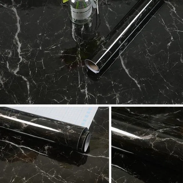 Marble Kitchen Benchtop Countertops Vinyl Self Adhesive Contact Paper