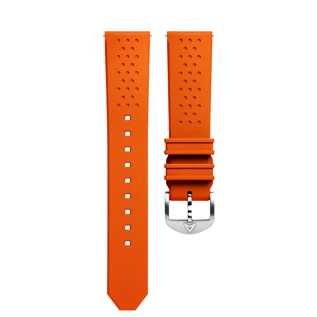 Orange Rubber Strap