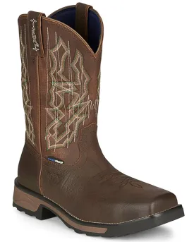 Tony Lama Anchor Hickory Water Buffalo Safety Western Work Boots TW3415